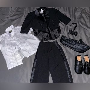 12M baby boy tuxedo